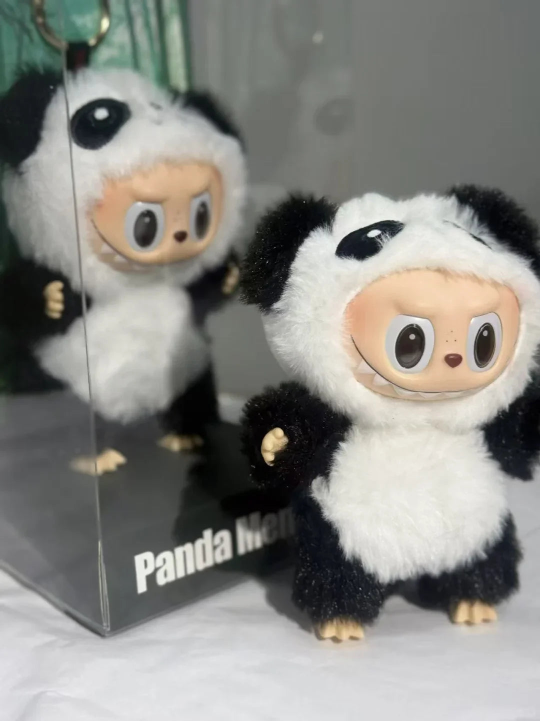 Premium Labubu Zimomo Angel Doll Clothes Set  — 17cm Mokoko Vinyl Pendant Plush & Clothes Set (Fits Labubu 1st & 2nd Gen) — Birthday Gift