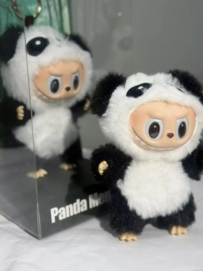 Premium Labubu Zimomo Angel Doll Clothes Set  — 17cm Mokoko Vinyl Pendant Plush & Clothes Set (Fits Labubu 1st & 2nd Gen) — Birthday Gift