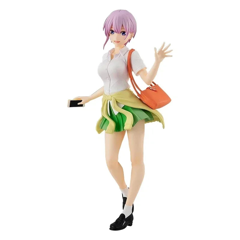 18cm Quintessential Quintuplets Anime Figure – Nakano Ichika Nino Itsuki PVC School Uniform Doll Toy