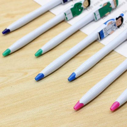 Fun Doctor and Nurse Ballpoint Pen - Cute Office and School Stationery for Students, 1.0mm Black Ink, Writing Tool