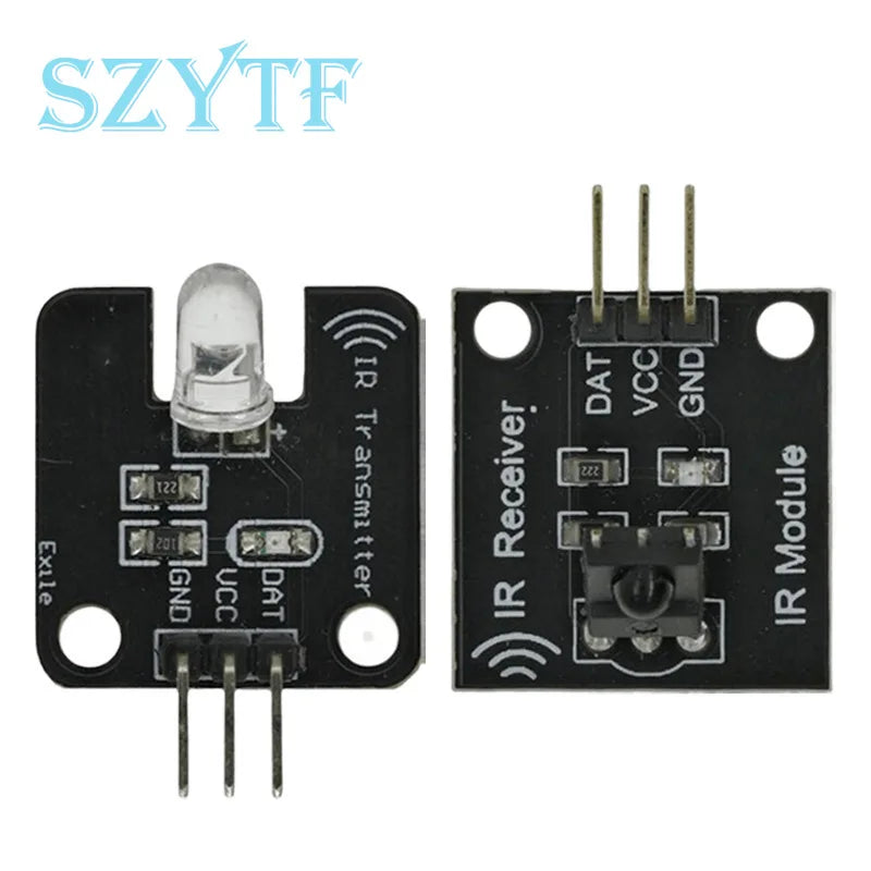 IR Infrared Transmitter & Receiver Module — 38kHz Digital Sensor for Arduino Electronic Projects