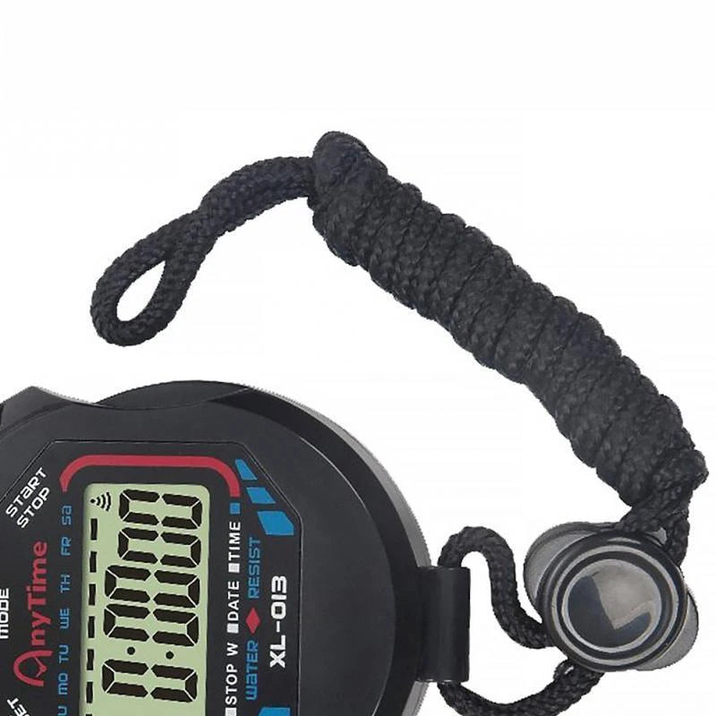 Waterproof Handheld Pocket Stopwatch – Professional Digital LCD Sport Timer for Timing Events