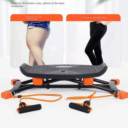 Indoor Ski Machine – Swinging Slide Trainer for Leg Toning & Slimming, Ski Simulation Stepper Equipment