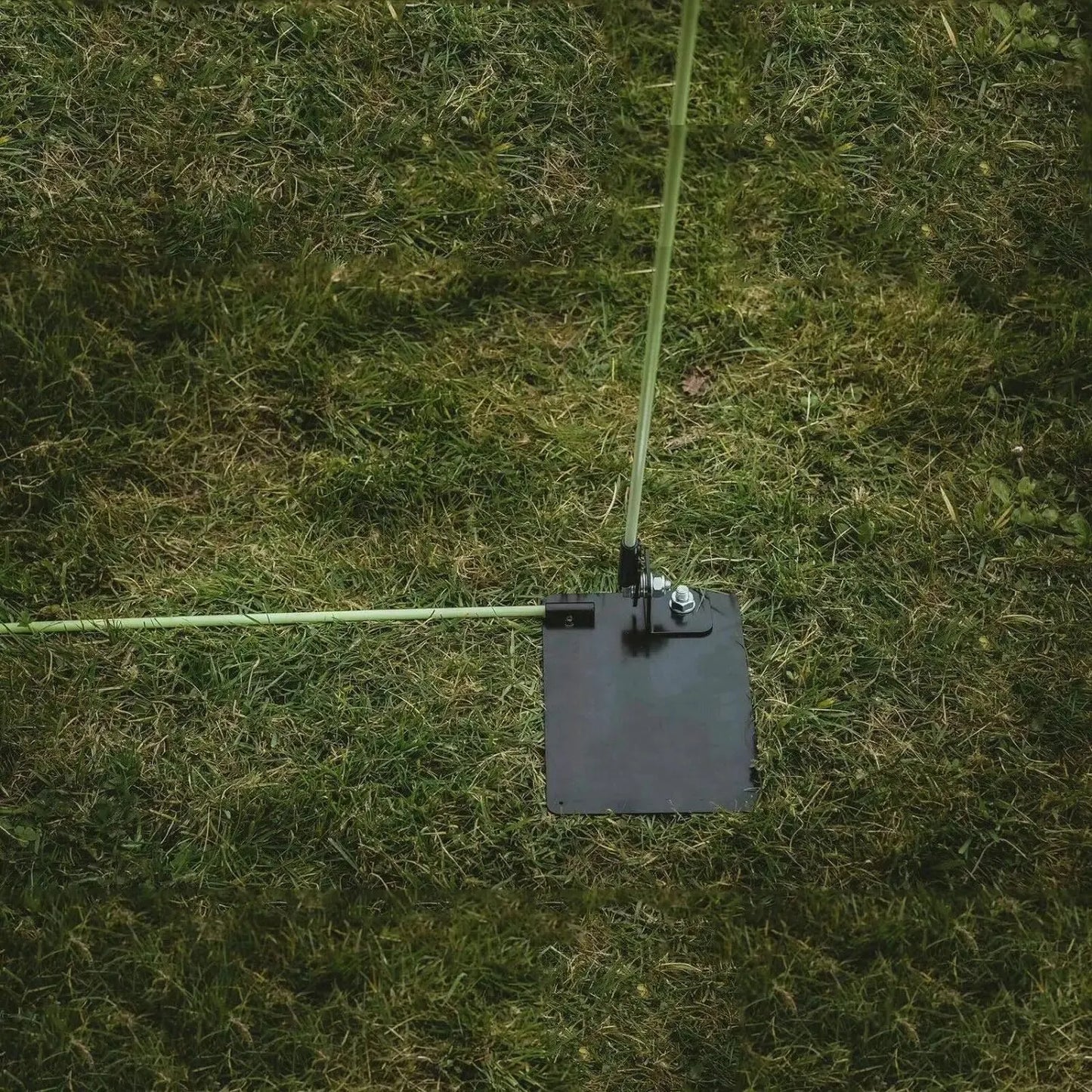 FINGER TEN Golf Alignment Stick Holder | Swing Practice Plate Plane Trainer | Training Aid with Alignment Stick Base