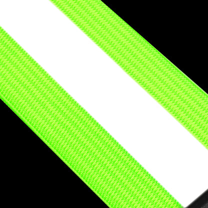 LED Running Vest – USB Rechargeable Reflective Glowing Straps for High Visibility Night Running & Cycling, Elastic Safety Band