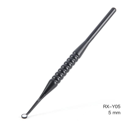 AZDENT Dental Micro Mouth Mirror – 2mm/3mm/5mm Anti-Fog Odontoscope with Detachable Handle for Oral Check