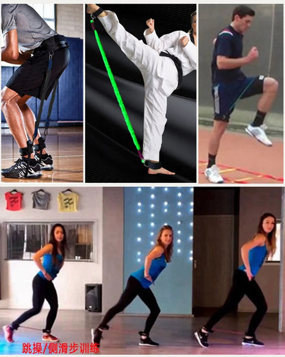 Thickened Latex Resistance Bands — 30/42/65/80cm Pull Rope for Gym, Fitness Training & Taekwondo (Customizable)