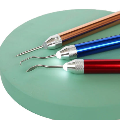 5pcs Vinyl Weeding Tools Set with LED Light – Craft Silhouette Relief Cutter for DIY Projects and Vinyl Supplies