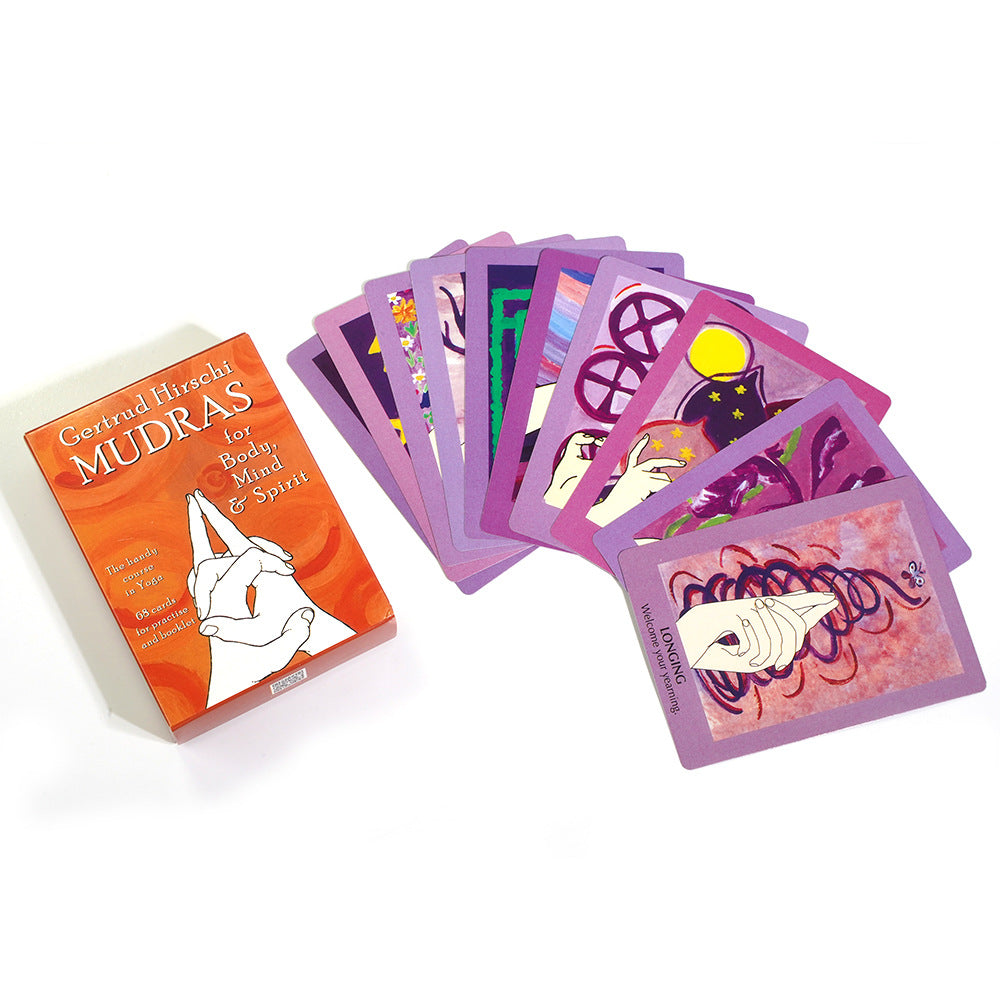 Mudras for Body, Mind, and Spirit – Yoga Practice Course with 68 Tarot Oracle Cards Deck for Guidance