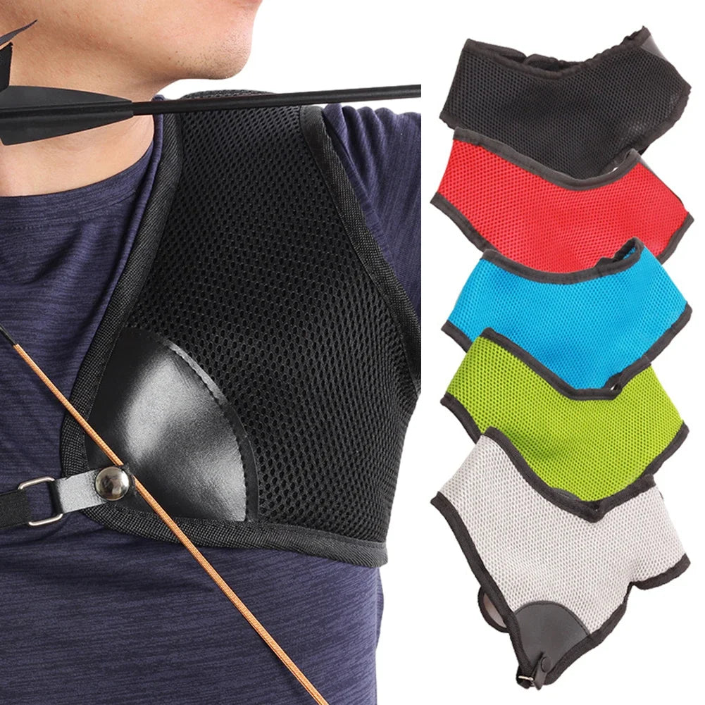 Adjustable Archery Chestguard – Breathable Protective Gear for Safe Bow Shooting & Hunting