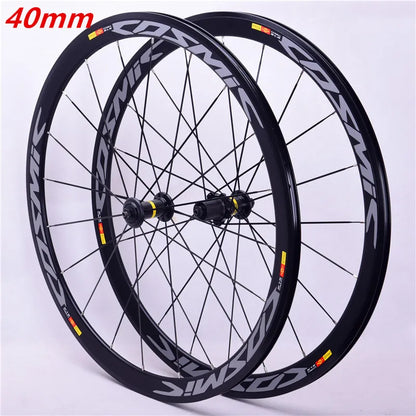 700C High-Quality Bike Wheelset – 40/50mm V-Brake & Disc, Aluminum Road & Fixed Gear Bicycle Wheels