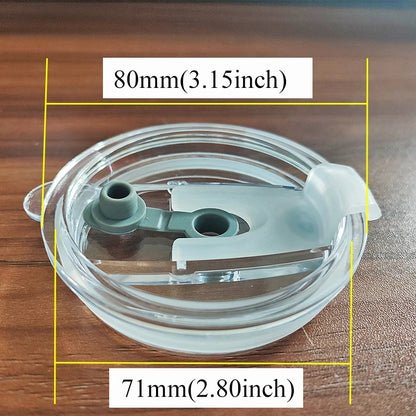 Y-Sealing Cup Lid — 12/16/20/30oz Spill-Proof Replacement for Ozark Trail, RTIC & Yeti