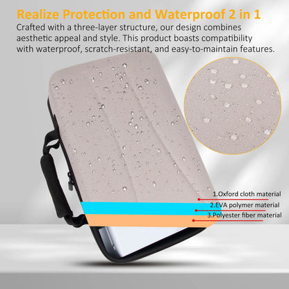 Large Carrying Case for PS5 Slim Digital Console – Protective Travel Storage Bag for Controller & Accessories