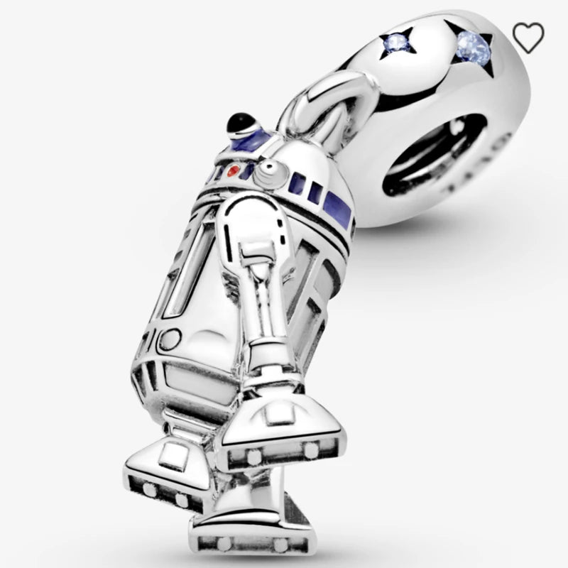 Fall New 925 Silver Plated MINISO Marvel Star Wars Rescuers Pendant Charm – Fits Original Pandora Bracelet, DIY Jewelry for Women