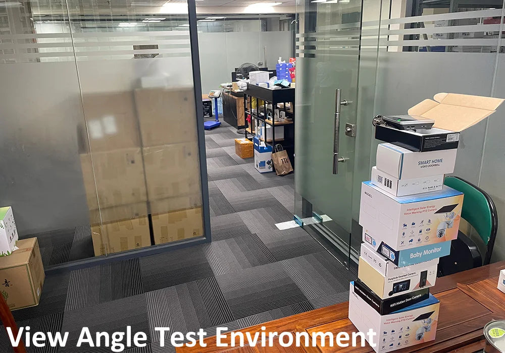 3MP Smart Life Tuya WiFi Doorbell — 1080P Peephole Camera, 5000mAh Battery, PIR Motion Sensor, IR, Alexa & Google Compatible