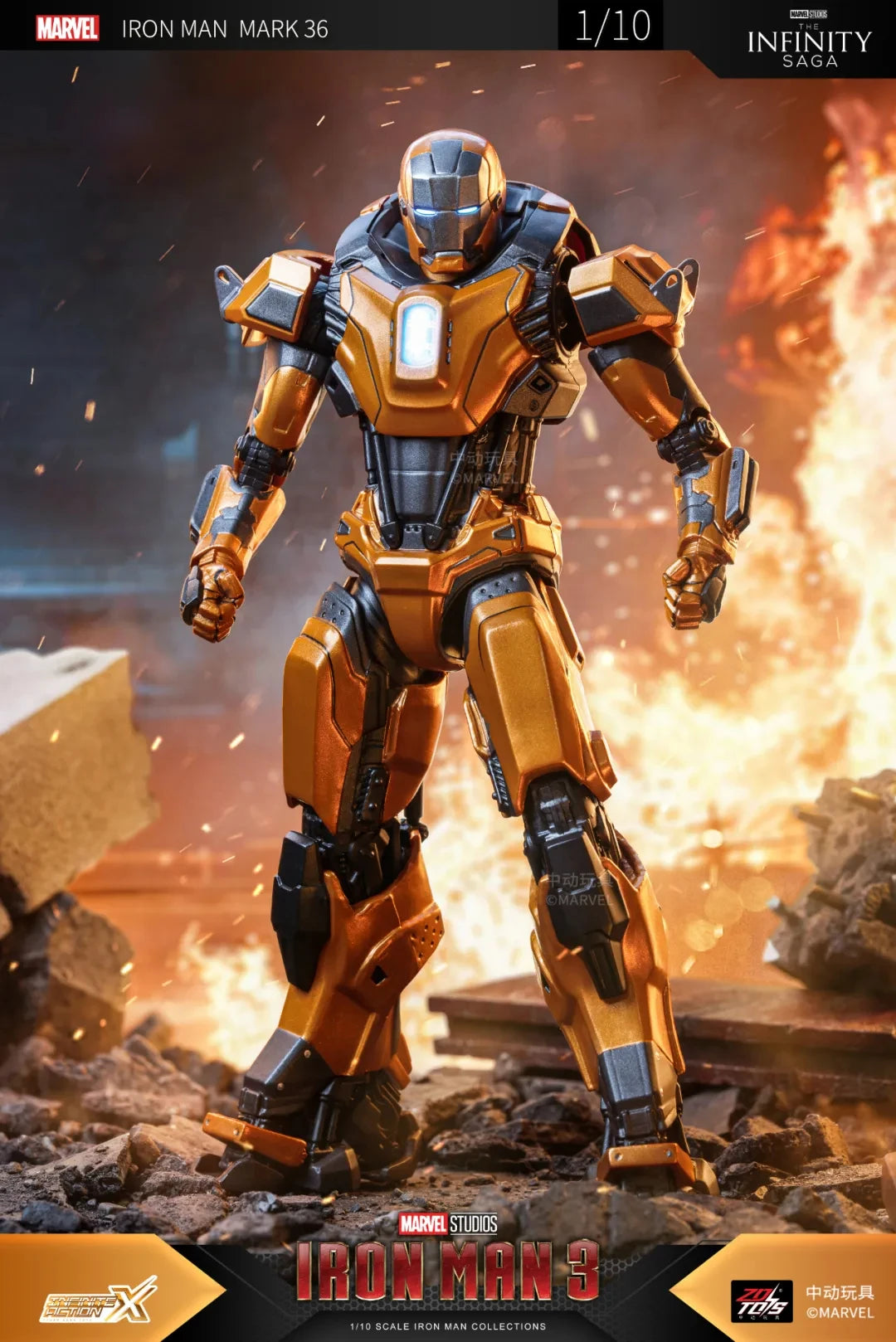 ZDTDS Iron Man & War Machine Legends Action Figures – MK37 Hammerhead, MK12, MK38 Igor, MK9 Iron Patriot Collectible Toy