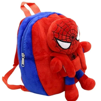 Marvel Series Plush Backpack - Cartoon Anime Fashion, Cute Kindergarten Bag for Children, Ideal Holiday Gift
