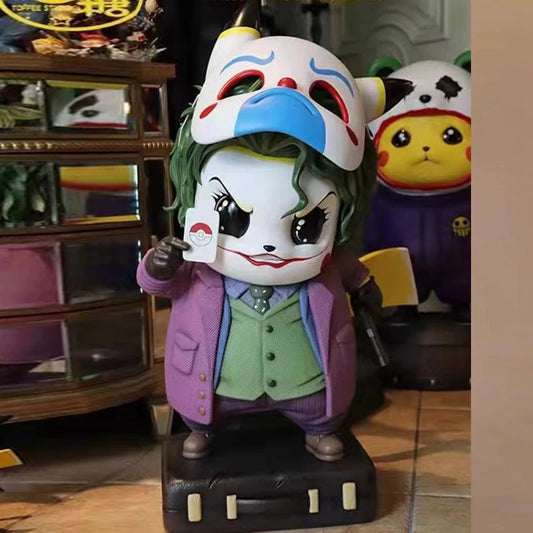 12.5cm Pokemon Pikachu The Joker GK Figure — Collectible Action Statue for Birthday Gifts & Decoration