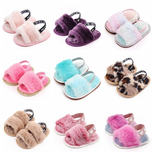 Baby Soft Winter Slippers – High-Quality Pre-Walking Shoes for Boys & Girls 0-18 Months, 2024 Fashion
