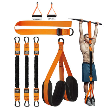 Pull-Up Assistance Bands Set – Resistance Straps for Men & Women, Hanging Training Chin-Up Workout and Body Stretching