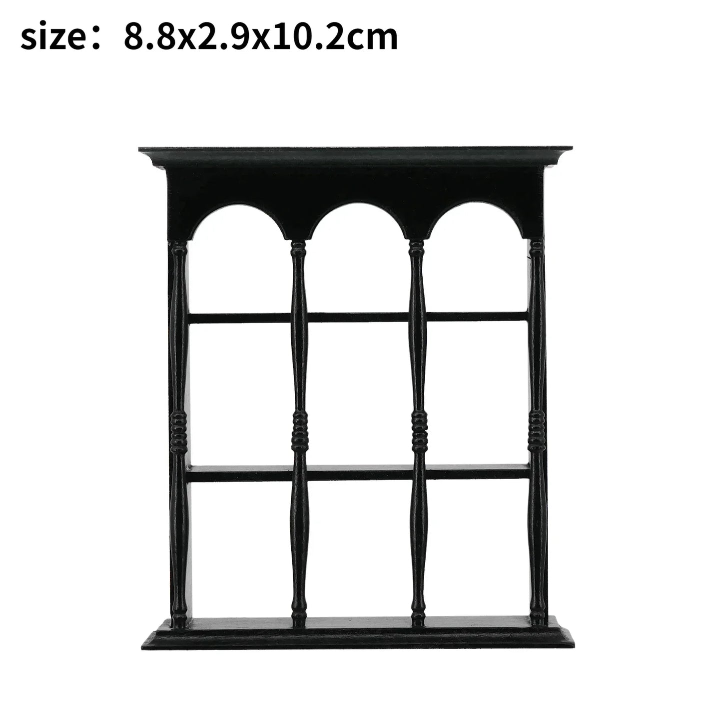 1/6 Scale BJD Dollhouse Wooden Shelf & Sink Cabinet — Miniature Kitchen Furniture Accessory for Dollhouse Bar Counter