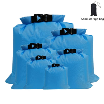 5PCS Waterproof Dry Bag Set – 1.5L to 8L Floating Packs for Swimming, Kayaking, Rafting & Outdoor Boating