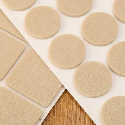 Self-Adhesive Felt Chair Leg Pads – Non-Slip Furniture Protectors for Hardwood Floors, Anti-Scratch Table & Chair Bottom Covers