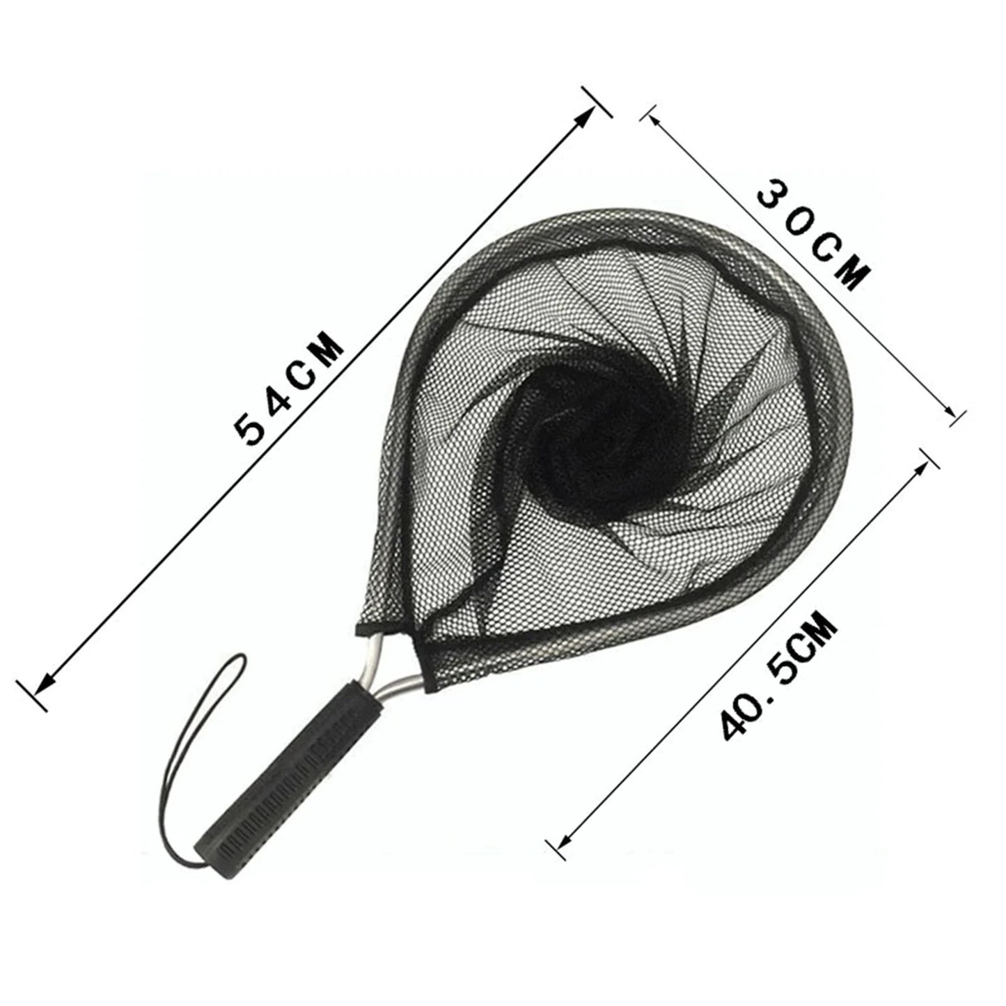 Fly Fishing Landing Net – Corrosion-Resistant Handle with Knotless Mesh, Perfect Gift for Anglers