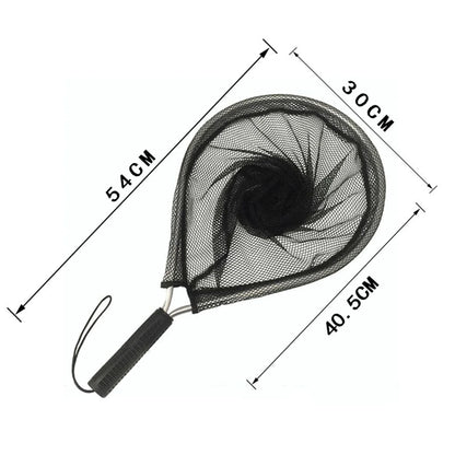 Fly Fishing Landing Net – Corrosion-Resistant Handle with Knotless Mesh, Perfect Gift for Anglers