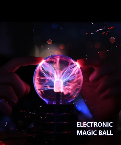 Magic Crystal Plasma Ball Lamp – LED Night Light for Kids, Bedroom & Gifts (3–8 Inch)