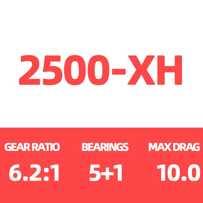 2023 DAIWA EXCELER LT Spinning Fishing Reel 5+1BB Drag 12kg Baitcasting Saltwater & Freshwater Reel