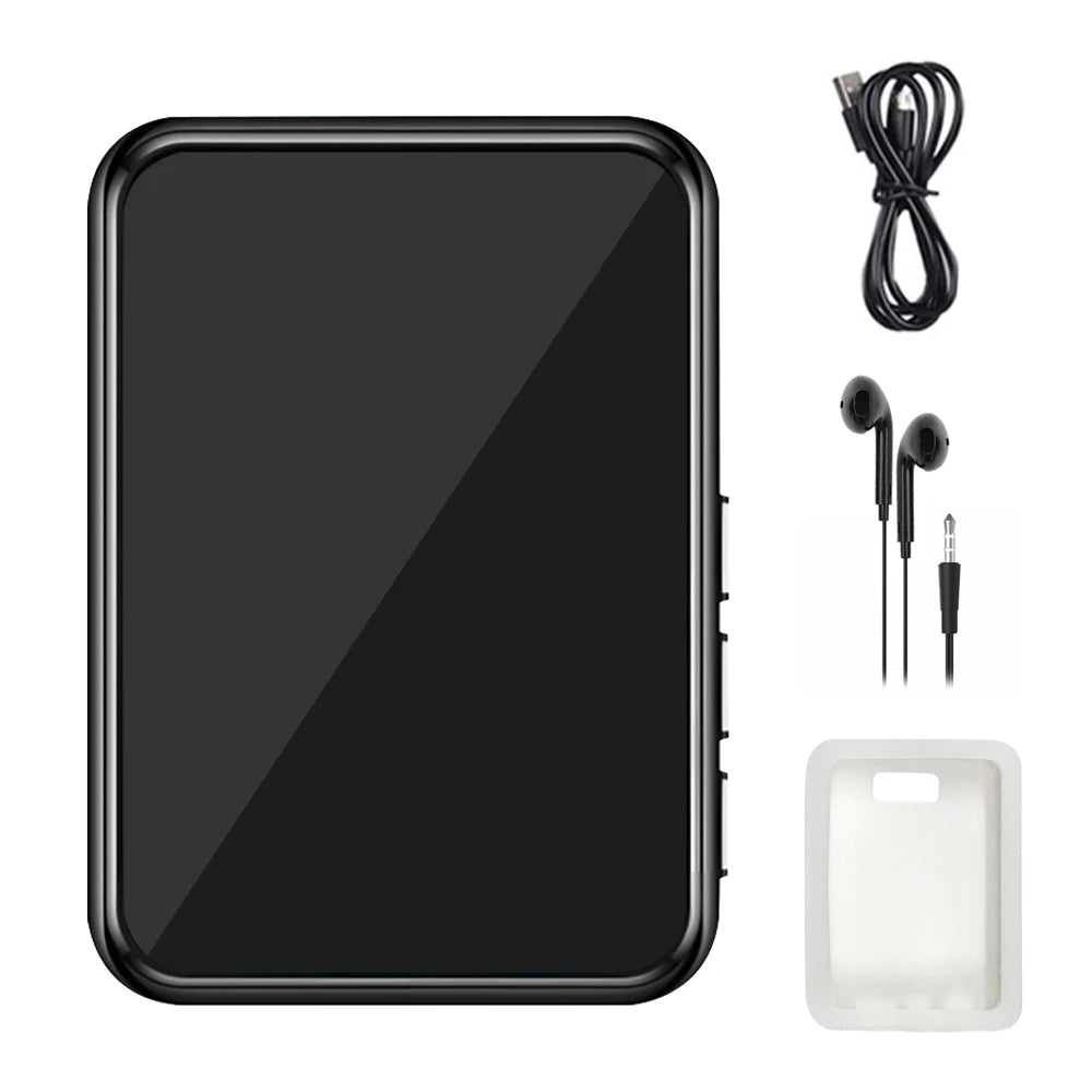 32GB MP3 Player with 2.4" Touch Screen & Bluetooth 5.4 – HiFi Music Player with Speaker, Recorder, Ebook & Photo Viewer