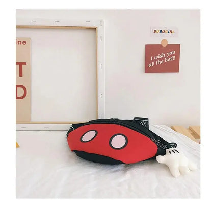 Mickey Mouse Waist Bag – Adjustable Crossbody Pack for Kids & Girlfriend Gift 2025