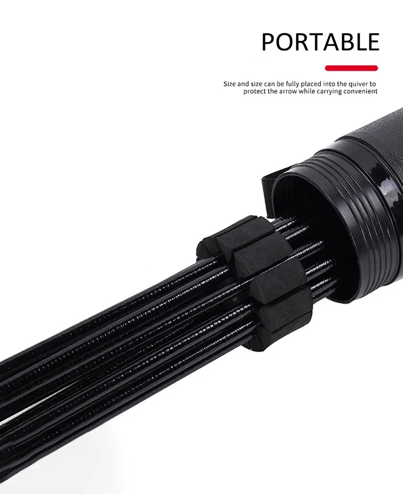 5/10pcs Archery Arrow Holder — EVA Foam Round Rack, 12-Arrow Separator Quiver Protection Shelf for Bow Hunting & Shooting