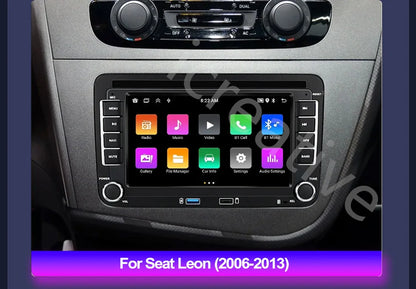 2DIN Android Car Radio for Volkswagen Golf 5/6, Polo, Passat B6/B7, CC, Skoda, Jetta - Multimedia, CarPlay, Wifi & GPS Navigation