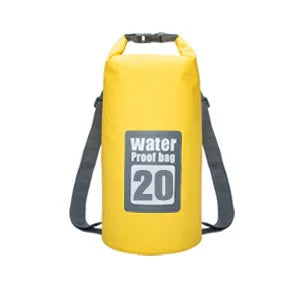 Outdoor PVC Waterproof Dry Bag – 5L/10L/15L/20L/30L Storage Sack for Canoe, Kayak, Rafting, Swimming & Travel