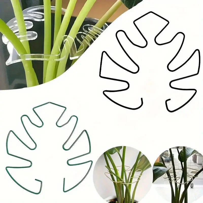 Large Hanging Plant Stand with Iron Hooks – Indoor & Outdoor Flowerpot Holder for Decorative Plants