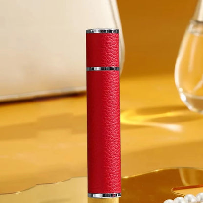 10ML Refillable Leather Perfume Bottle – Glass Atomizer with Ultra-Fine Mist for Travel
