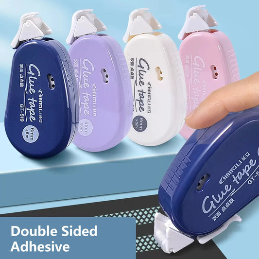 Journamm Double-Sided Adhesive Dots Glue Tape – 6m x 6mm for DIY Scrapbooking, Collage, and Photo Album Supplies