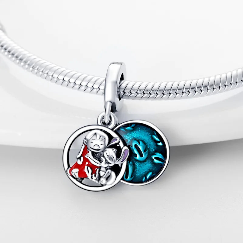 Fall New 925 Silver Plated MINISO Marvel Star Wars Rescuers Pendant Charm – Fits Original Pandora Bracelet, DIY Jewelry for Women
