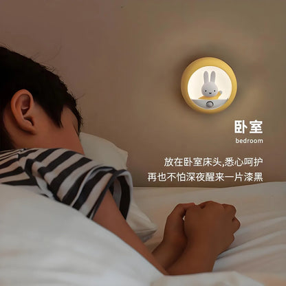 Miffy Rabbit LED Smart Sensor Night Light – Bedside & Bedroom Ambient Light