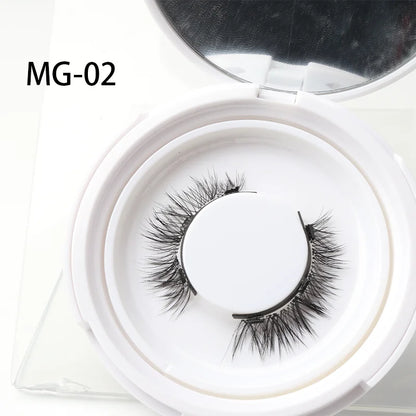 Vipuda Magnetic Eyelashes – Reusable Thick False Lashes with Magnets & Tweezer, Soft Eyelash Extensions