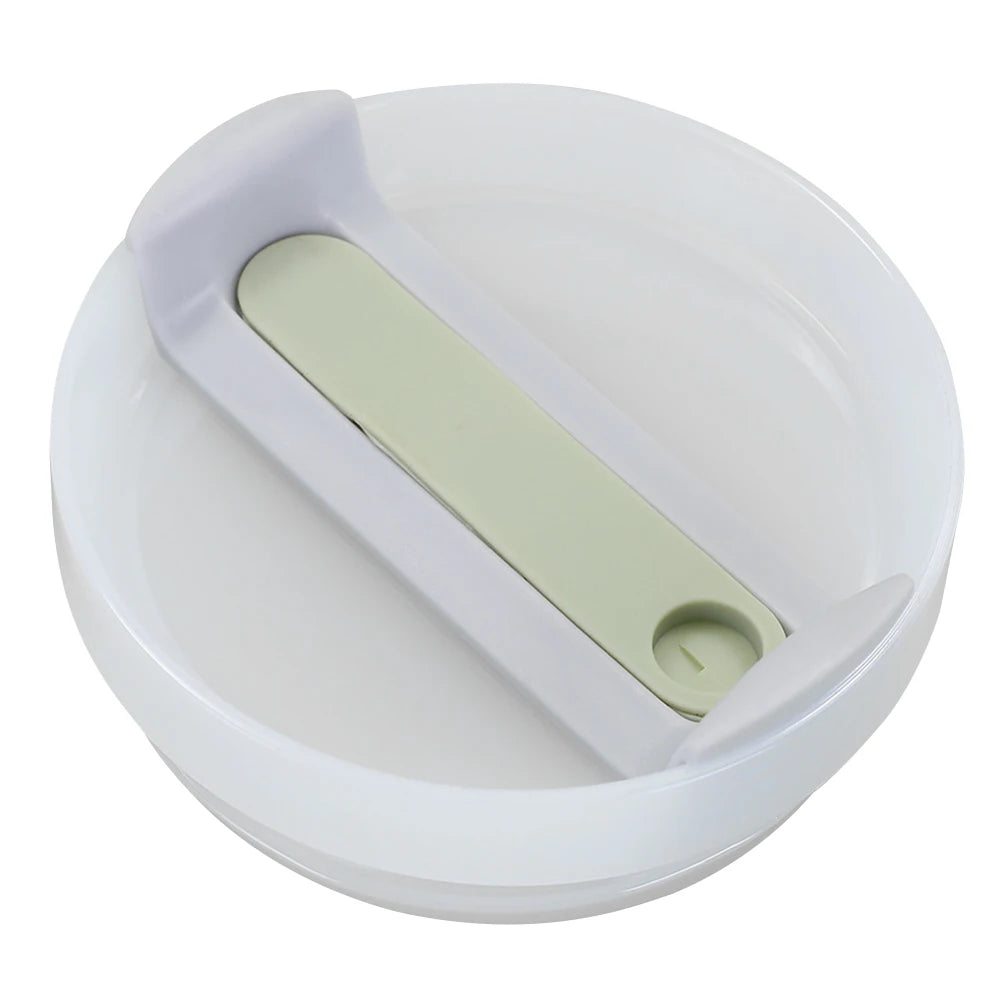 40oz Stanley Tumbler Lid Replacement — Spill-Proof Flip Straw Cap for Water & Coffee