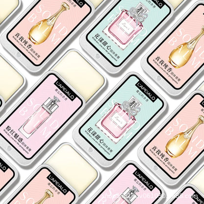 Women’s Pheromone Solid Perfume Balm – Long-Lasting Light Fragrance, Portable Body Perfume Stick