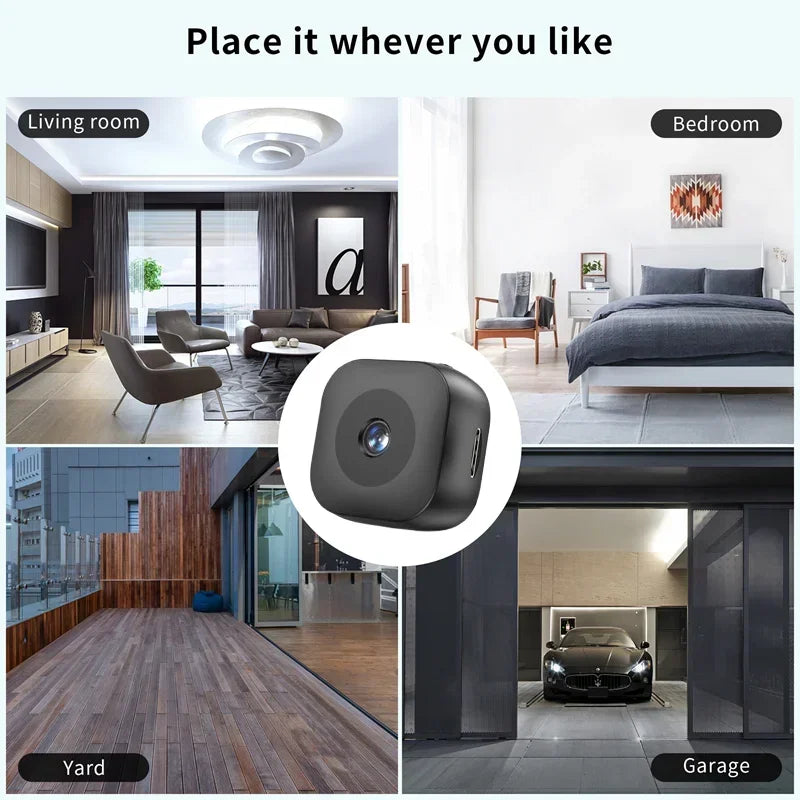 4K Smart Wireless Home Security Camera – HD Battery-Powered Indoor & Outdoor Surveillance for Theft Prevention