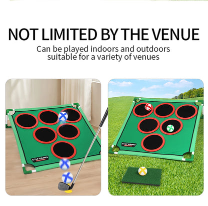 Govllfoz Golf Practice Mat – Warm & Cozy Gaming Blanket for Golf Techniques, Sticky Ball, Tiled or Hanging