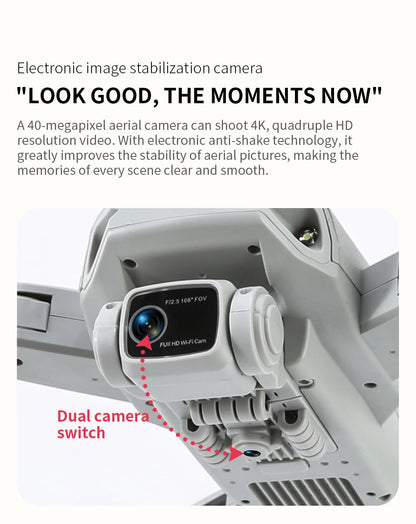 Drone L900 Pro 4K – Professional 5G GPS HD Dual Camera Photography, Brushless Foldable Quadcopter, 1.2KM Distance RC Drone Toys