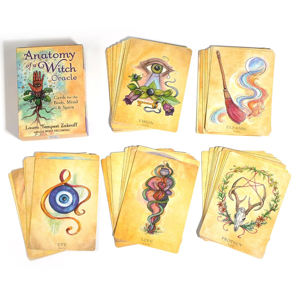 Mudras for Body, Mind, and Spirit – Yoga Practice Course with 68 Tarot Oracle Cards Deck for Guidance