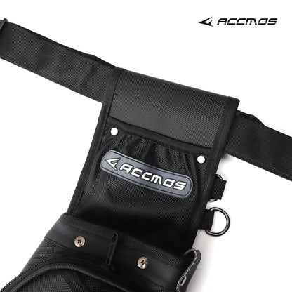 ACCMOS Right/Left Hand Arrow Quiver – Recurve & Compound Bow Holder for Hunting & Shooting
