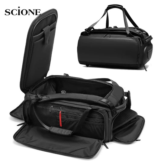 Men’s Sport Gym Bag – Multi-Functional Travel, Fitness & Outdoor Duffle with Dry/Wet Compartments